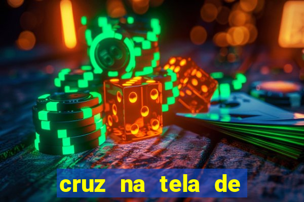 cruz na tela de cruz das